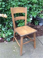 Chair, 15" x 15 1/2" x 33 1/2" tall