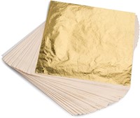 Gold Leaf Sheets - 100 Gold Foil Sheets