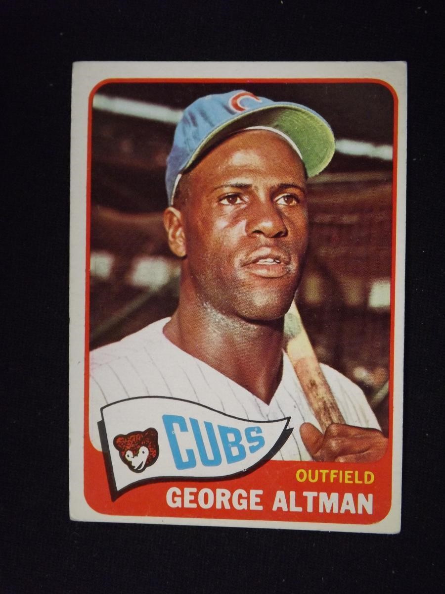 1965 TOPPS #528 GEORGE ALTMAN HIGH NUMBER