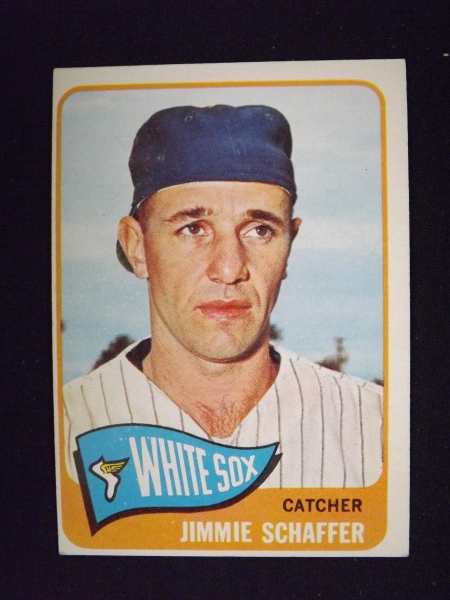 1965 TOPPS #313 JIMMIE SCHAFFER WHITE SOX