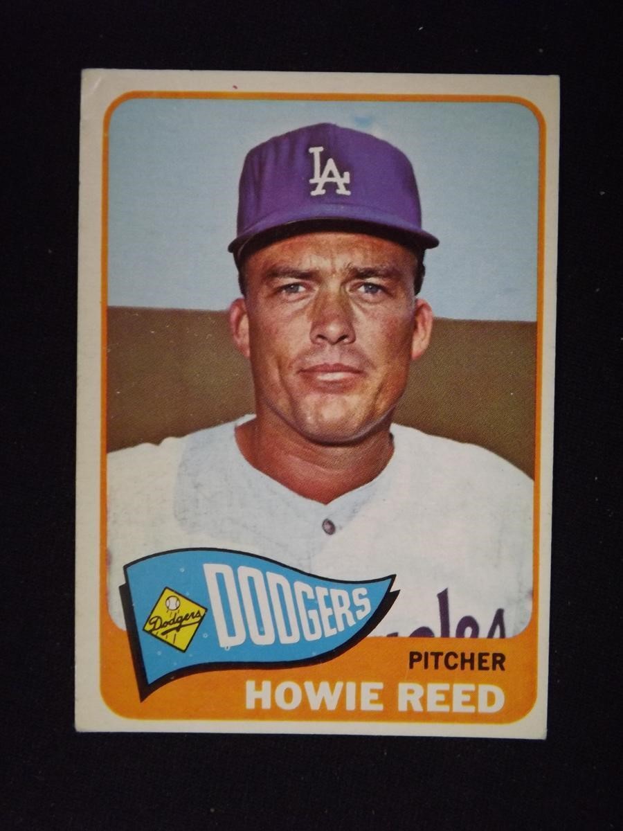 1965 TOPPS #544 HOWIE REED HIGH NUMBER