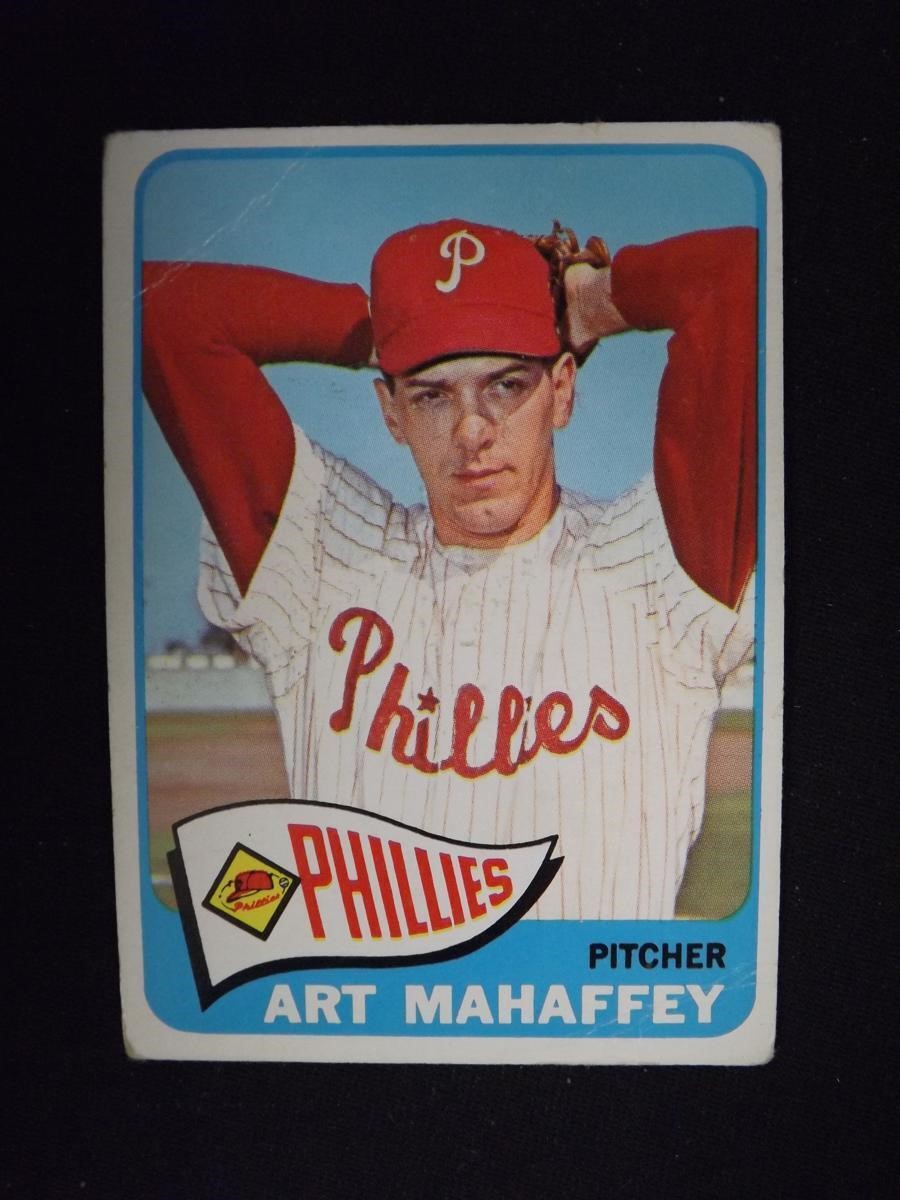 1965 TOPPS #446 ART MAHAFFEY PHILLIES