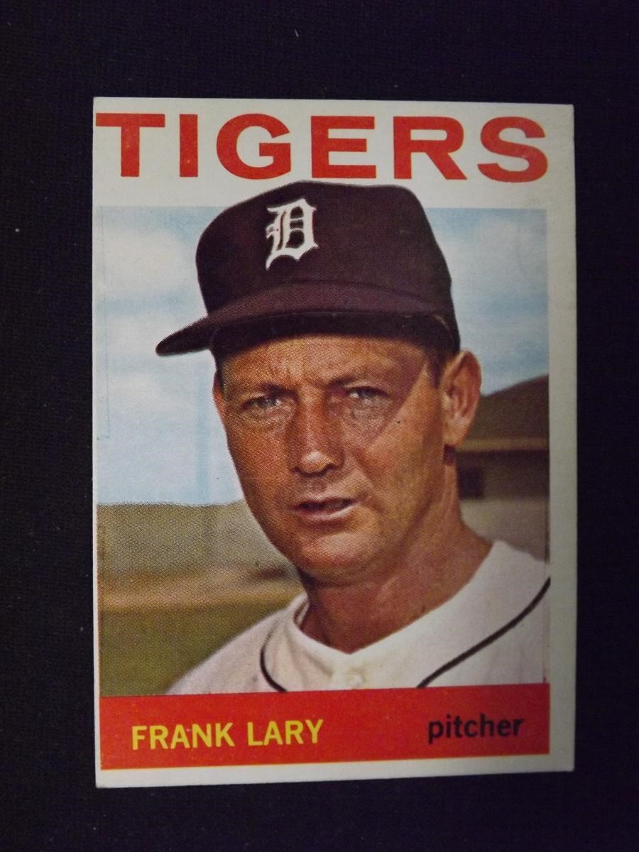 1964 TOPPS #197 FRANK LARY DETROIT TIGERS