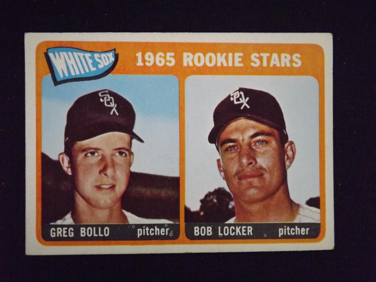 1965 TOPPS #541 WHITE SOX BOLLO LOCKER HI NUM