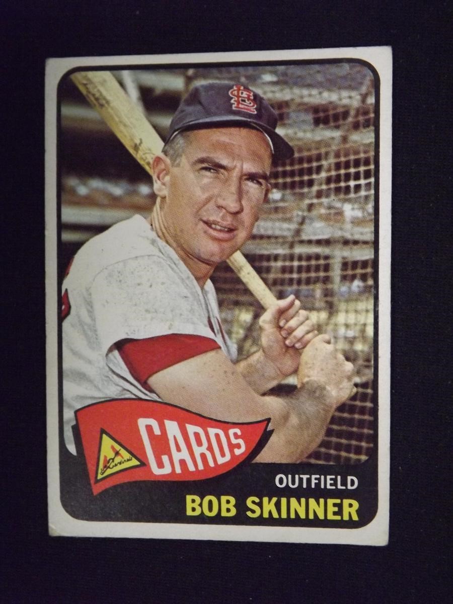 1965 TOPPS #591 BOB SKINNER CARDINALS HI NUM