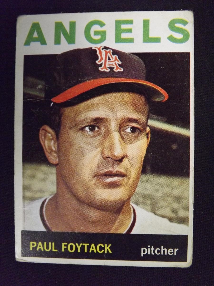 1964 TOPPS #149 PAUL FOYTACK ANGELS