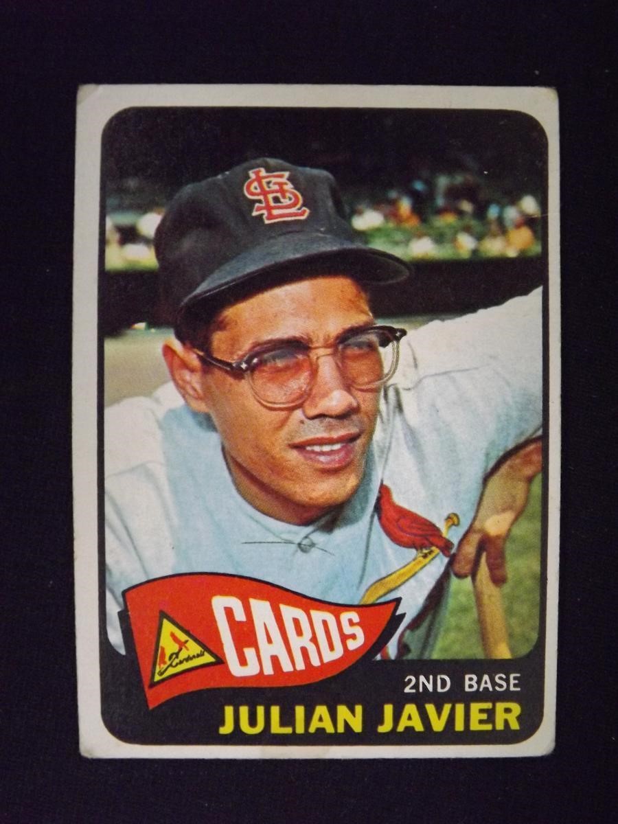 1965 TOPPS #447 JULIAN JAVIER CARDINALS