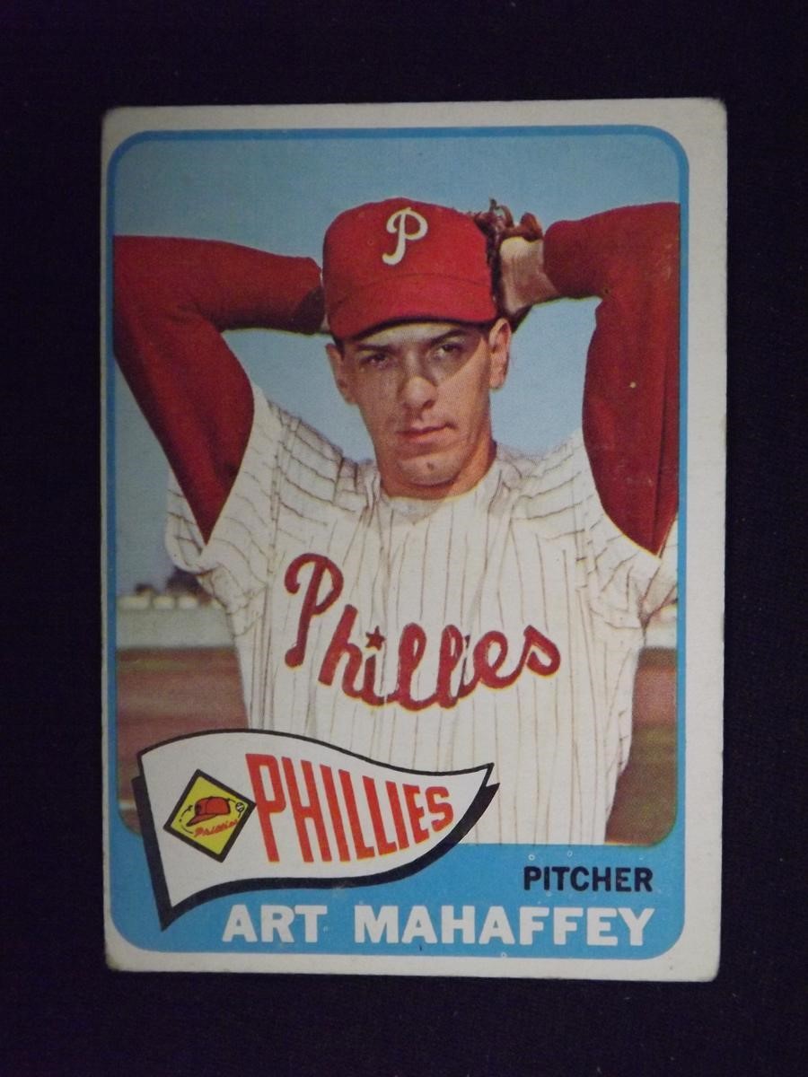 1965 TOPPS #446 ART MAHAFFEY PHILLIES