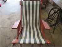 Wood Folding Beach Chair
