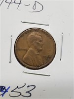 Higher Grade 1944-D Wheat Penny