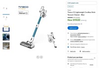 N5632  Tineco C2 Cordless Stick Vacuum, Blue