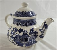 Churchill made in Staffordshire England Blue
