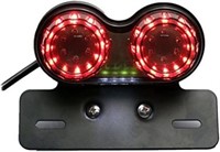 Cara 40W 40-LED Motorcycle Tail Light Integrated