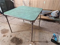 Vintage Folding Card Table