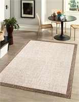 eCarpetGallery Indoor Outdoor Area Rug, Jute