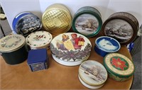 Christmas Tins for cookies / candy