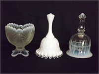 FENTON, MOSER, AND OTHER GLASS