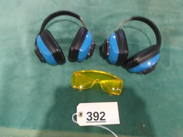Safety Glasses, Hearing Protection