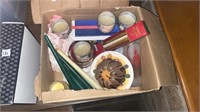 Box lot of candles