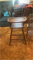 Wooden High Chair