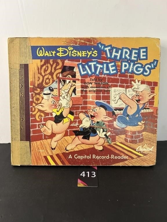 Walt Disneys "Three Little Pigs" Capitol ...