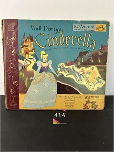 Walt Disney's Cinderella RCA Victor Little ...
