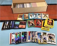 Box of trading cards