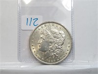 1886 P Silver Morgan Dollar $1 90%