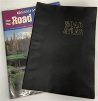 2 Vintage Rand McNally Road Atlases