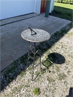 3ft Metal Sundial PU ONLY