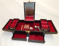 Locking Jewelry Box Contents