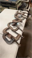 7 c clamps large