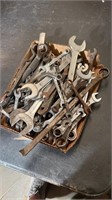 Misc open end box end wrenches
