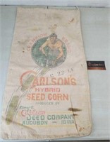 Carlson's Hybrid Seed Corn Bag