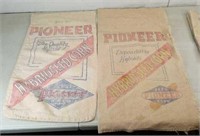 Pair of Pioneer Seed Corn Bags