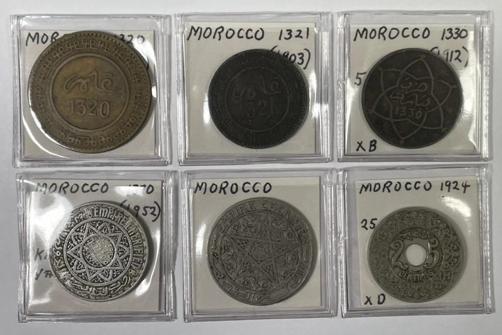 MORROCCO: Selection Of Coins