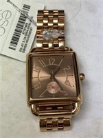 ESQ unisex gold plated watch