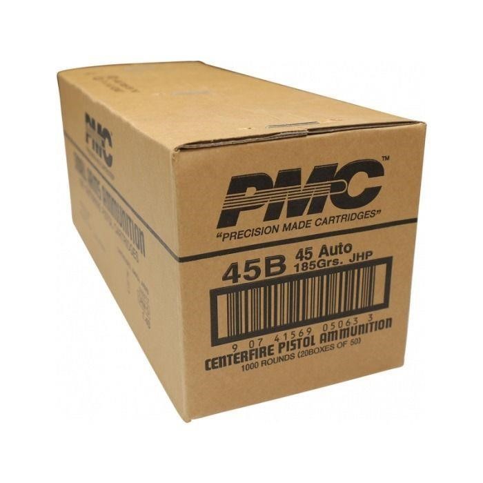 PMC Bronze .45 ACP Handgun Ammo - 185 Grain | JHP