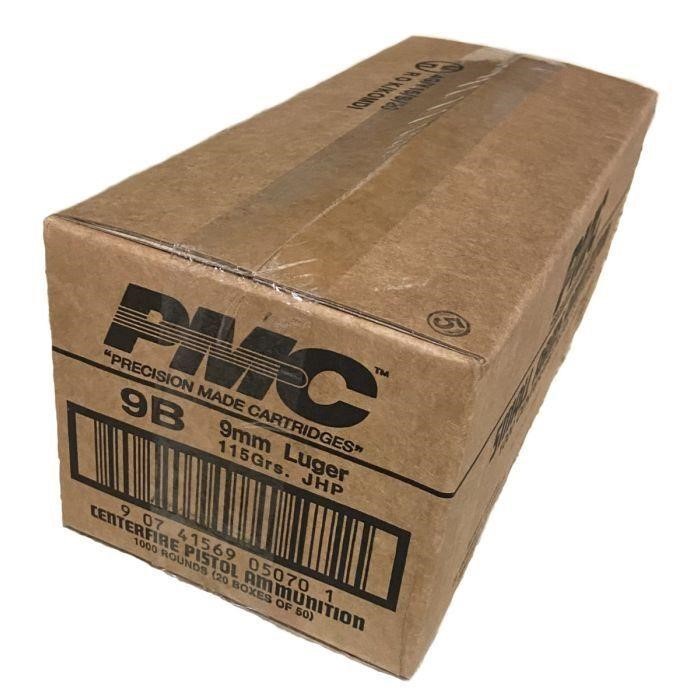 PMC Bronze 9mm Luger Handgun Ammo - 115 Grain | JH