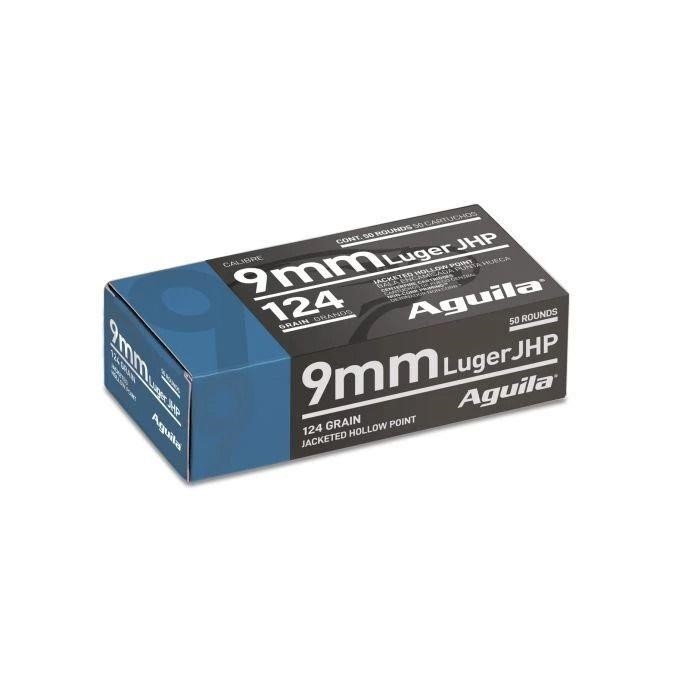 Aguila Ammunition 9mm Luger Handgun Ammo - 124 Gra