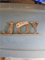 "JOY" Metal Sculpture