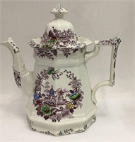 J; Wedgwood Ironstone China Tea Pot, Tyrol