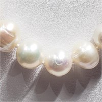 $200 S/Sil Freshwater Pearl Necklace