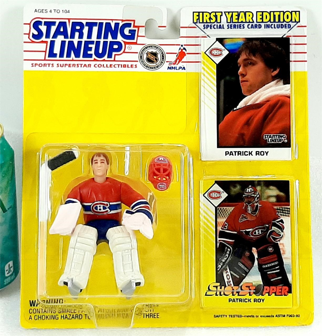 PATRICK ROY 1993 Starting Lineup 1st year edition