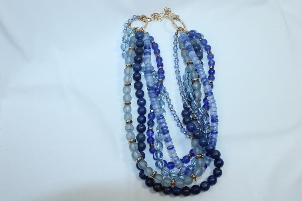 Beaded Multi-Strand Necklace