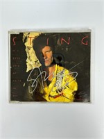 Autograph COA Sting CD