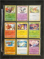 1 Sheet of Pokemon Cards