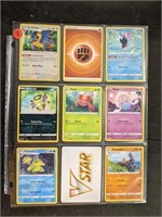 1 Sheet of Pokemon Cards