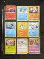 1 Sheet of Pokemon Cards