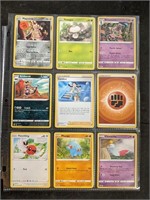 1 Sheet of Pokemon Cards